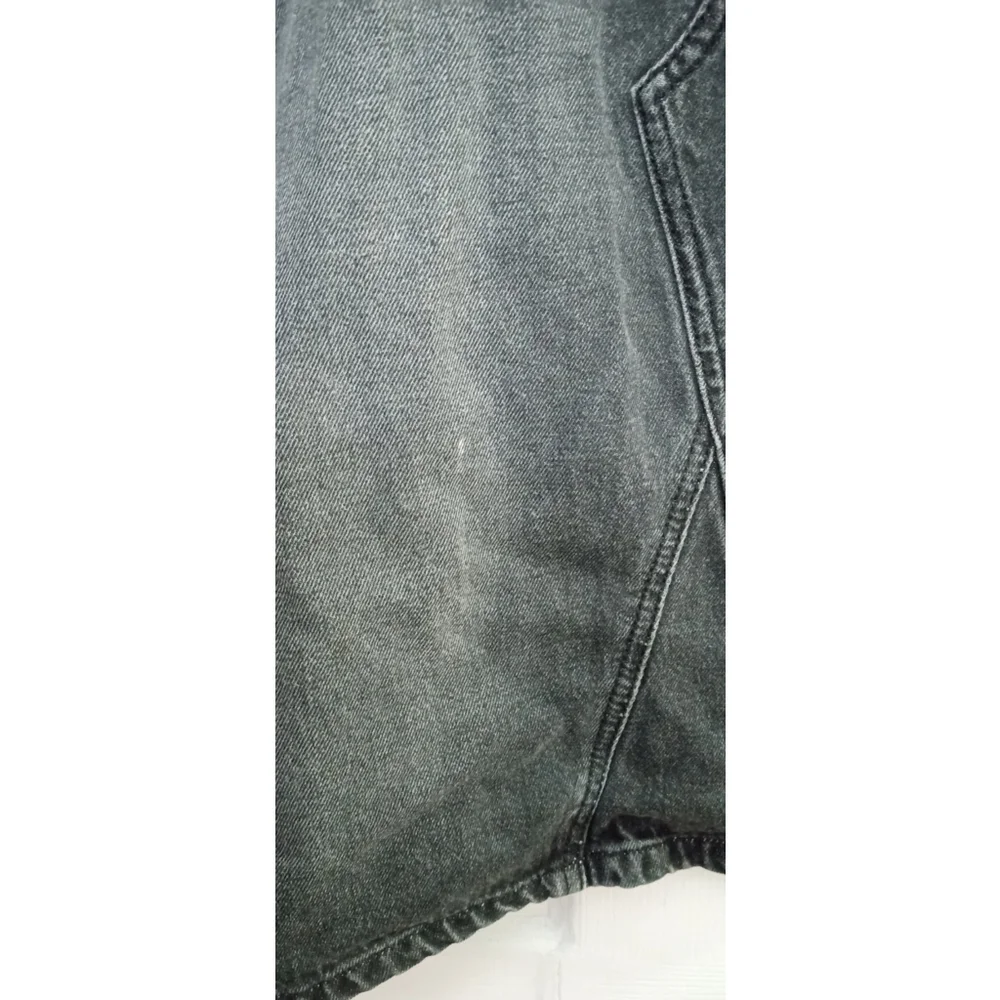 Vintage Ralph Lauren Denim Caldwell Skirt Sz 12 Black Y2K Grunge Preppy Retro - Picture 7 of 9